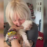 Woman slow dances with deaf and blind senior dog every day so she knows she’s loved